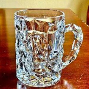 Tiffany & Co Rock Cut Crystal Mug (Discontinued)